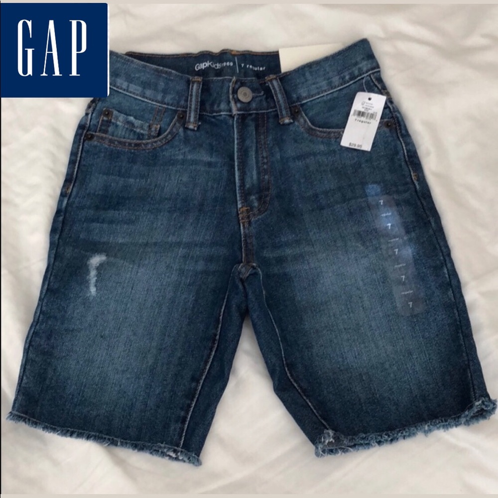 Gap boys denim short size 5 and 7 Nwt Msrp $29.95